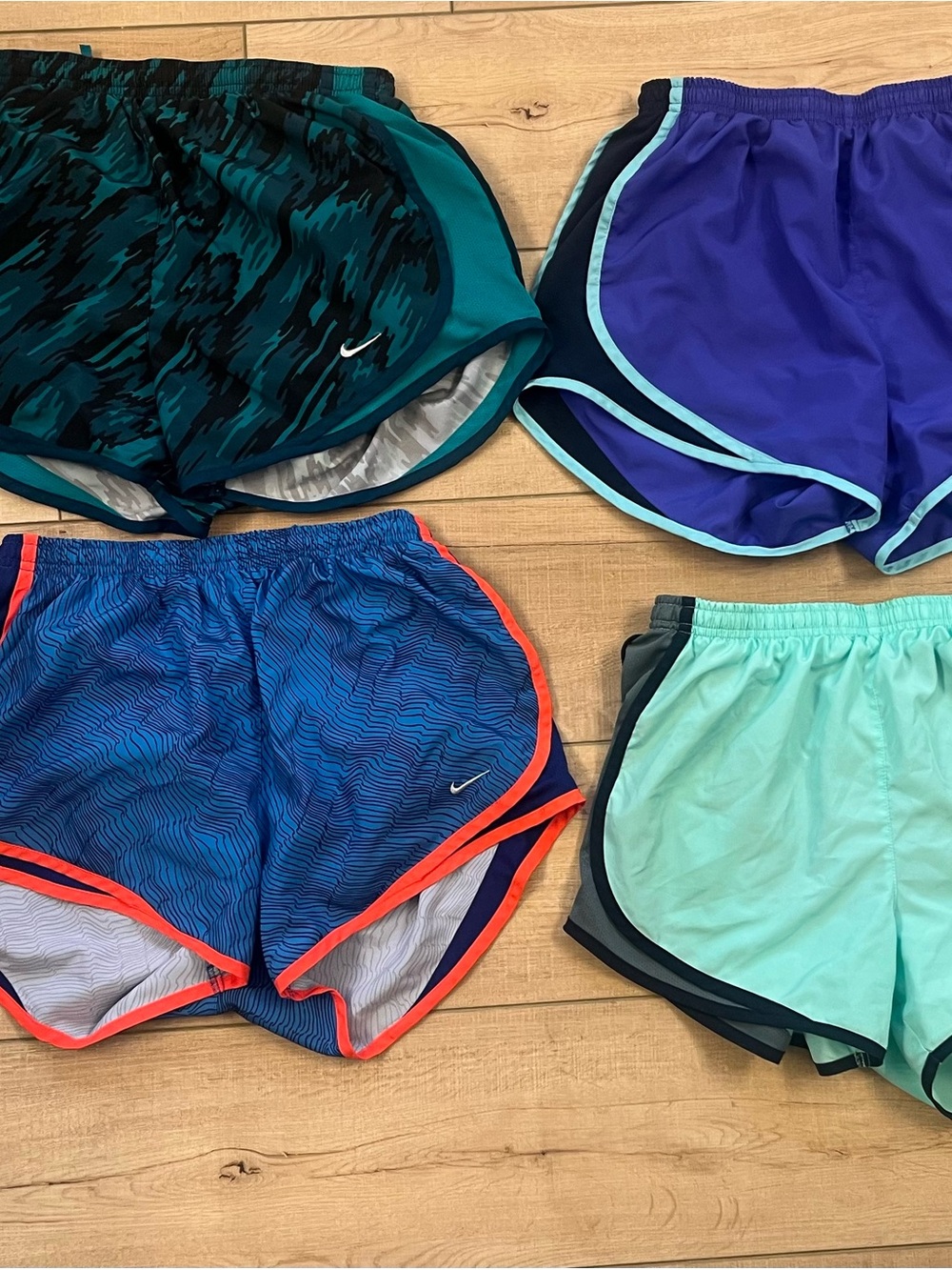 Nike Women's dry fit Running Shorts BUNDLE. Size S